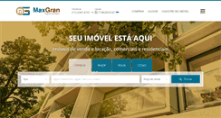 Desktop Screenshot of maxgran.com.br